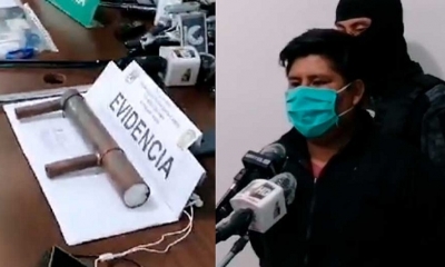 En base a la investigación, la Policía vinculó al aprehendido con una serie de personas que serían las líderes de lo bloqueos en la zona Sur