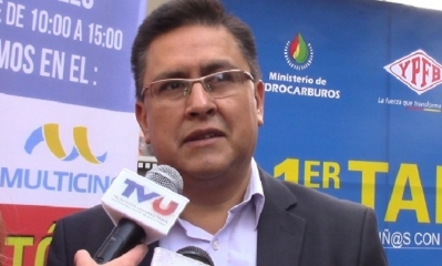 El vicepresidente Nacional de Operaciones de Yacimientos Petrolíferos Fiscales Bolivianos (YPFB), Gonzalo Saavedra
