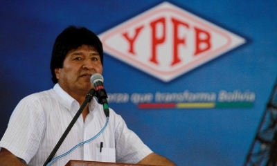 Presidente Evo Morales. Foto: YPFB (Prensa)