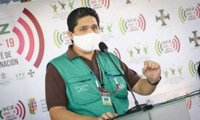 El director del Sedes Santa Cruz, Marcelo Ríos. / Foto: Gobernación de Santa Cruz