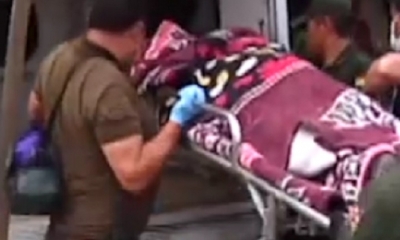 Los niños se encuentran hospitalizados/Foto. Captura de pantalla