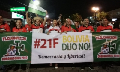 La marcha se concentró en la plaza 24 de septiembre/Foto. RRS