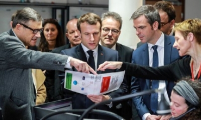 Presidente de Francia, Emmanuel Macron. | Fuente: AFP
