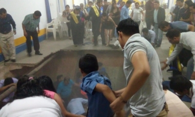 En el lugar se realizan la  Colación de grado de la carrera de Sistemas/Foto. RRSS