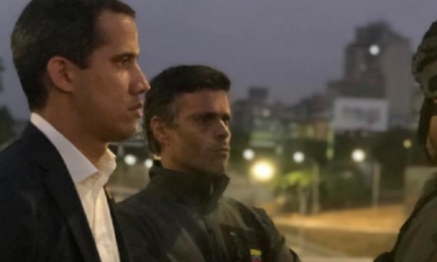Juan Guaidó y Leopoldo López/Foto. RRSS