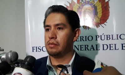 El Fiscal Departamental de La Paz, Marco Antonio Cossío. | Foto: Ministerio Público
