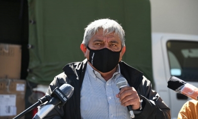 El ministro de Obras Públicas, Iván Arias