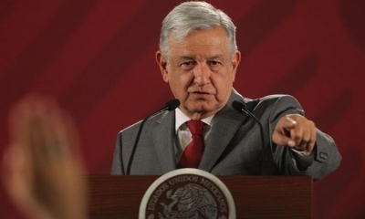 El presidente de México, Andrés Manuel López Obrador. AMLO Foto: EFE