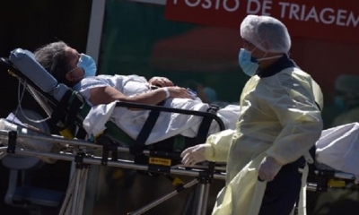 Brasil registró 55 891 contagiados por coronavirus en las últimas 24 horas. | Fuente: EFE
