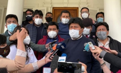 El MAS presentó los cambios a su estatuto en septiembre del 2021. Foto. ABI