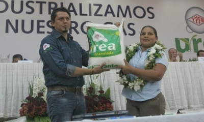 Bolivia inició la era de la industrialización de los hidrocarburos con la planta de Urea de Bulo Bulo 