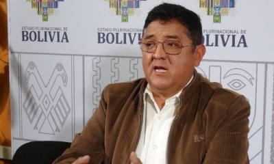 El ministro de Desarrollo Rural y Tierras, Remmy Gonzales