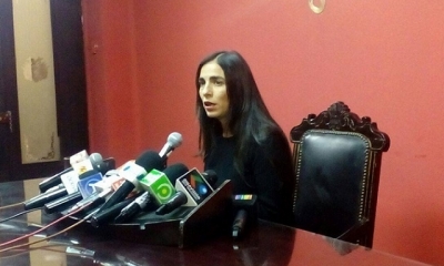 Gabriela Montaño, Presidenta de la Cámara de Diputados. Foto: Btv (Facebook)