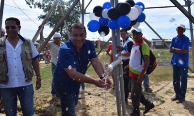 El sistema de agua beneficiará al barrio Buen Jesús/Foto. RRSS