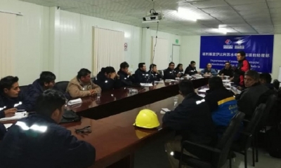 Así fue la reunión con los trabajadores/Foto. RB
