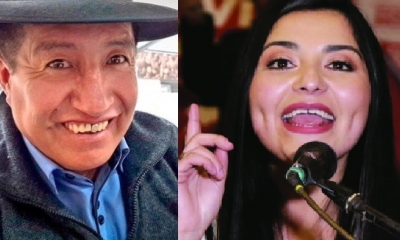 Rafael Quispe y Shirley Franco/Foto. Kandire 