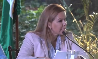 Angélica Sosa, rechazó la guerra sucia/Foto. Captura de pantalla