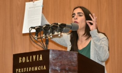 Gabriela Montaño, ministra de Salud/Foto. ABI