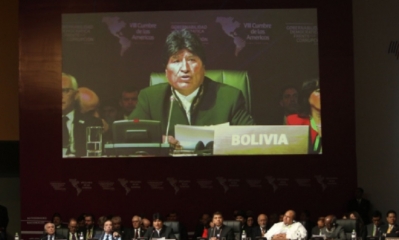 Morales se encuentra en EEUU/Foto. ABI