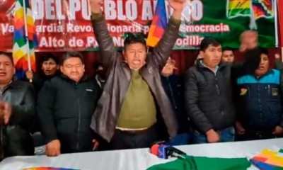Varios dirigentes decidieron apoyar a Eva Copa en las elecciones pasadas/Foto. RRSS