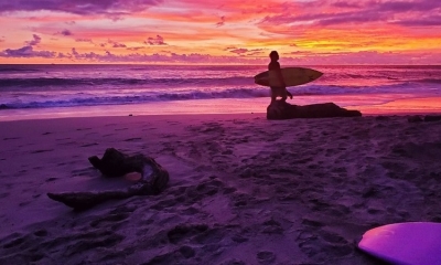 Santa Teresa, en Costa Rica, es un paraíso para los surfistas y amantes de bellos atardeceres.