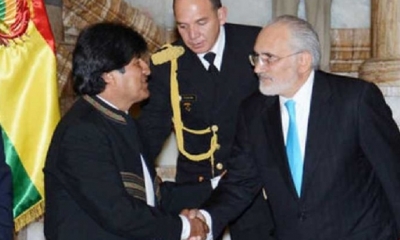 Evo Morales y Carlos Mesa/Foto. RRSS