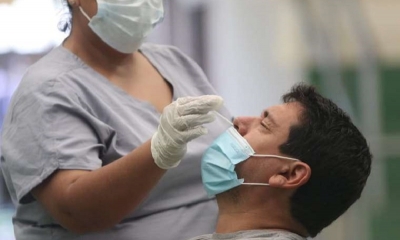 Pruebas de hisopado nasal en Santa Cruz