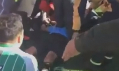 El arbitro murió en La Paz/Foto. Captura de pantalla