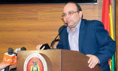 Paul Franco, presidente del TCP. Foto de archivo ABI.