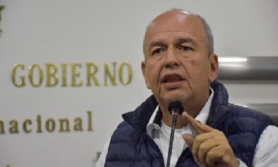 El ministro Arturo Murillo.