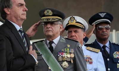 El presidente brasileño Jair Bolsonaro participa de un acto militar en Brasilia, en 2019. | EFE