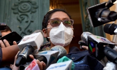 La presidenta del Senado, Eva Copa (MAS), anunció hoy que promulgará la ley 691 que modifica la ley de Postergación de las Elecciones Generales 2020, 