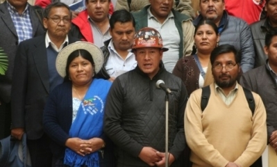 Los dirigentes de la Conalcam
