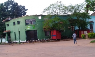 En estas condiciones quedó el edificio de la Policía en Roboré