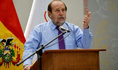 El ministro de Salud, Marcelo Navajas