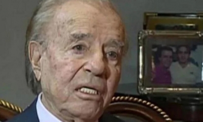 Carlos Menem/Foto. RRSS
