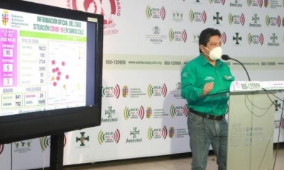 El representante del Servicio Departamental de Salud (Sedes), Jhonny Ruiz. | Gobernación de Santa Cruz