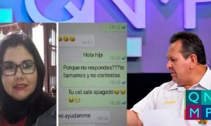 Coronel Medina informando sobre el caso