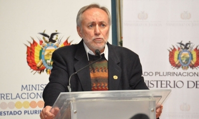 El exrepresentante del Alto Comisionado de la Organización de Naciones Unidas (ONU) para los Derechos Humanos en Bolivia,