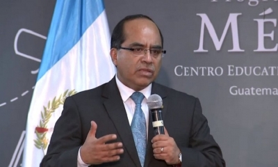 Oscar López, ministro de Educación de Guatemala. Foto: Internet