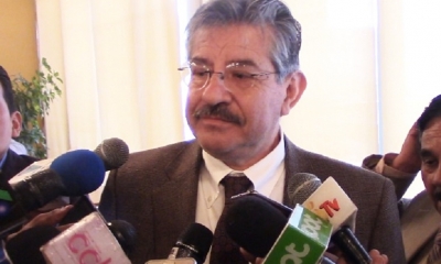 El secretario general de la Asociación de Bancos Privados de Bolivia (Asoban), Nelson Villalobos