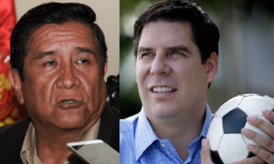César Salinas y Marcelo Claure/Foto. Kandire
