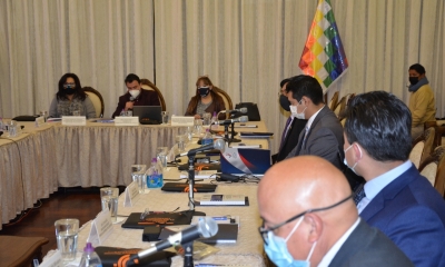 Se llevó adelante en Sucre el encuentro de autoridades del Órgano Judicial y Ministerio Público.