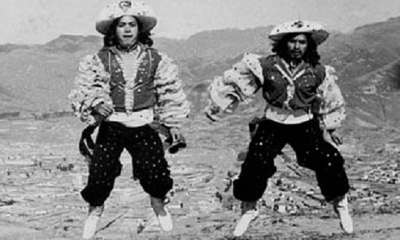 Los hermanos Jorge y Carlos Estrada Pacheco crearon y presentaron en 1969 por primera vez la danza de los caporales/Foto. RRSS