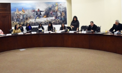 El presidente Morales participó del Gabinete/Foto. ABI