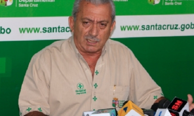 Óscar Urenda, secretario de Salud de la Gobernación de Santa Cruz/Foto. RRSS