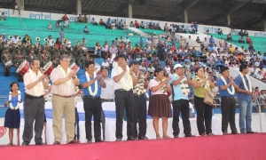 Presidente Evo Morales inauguró el Campeonato Nacional de Fútbol Femenino Sub-18 