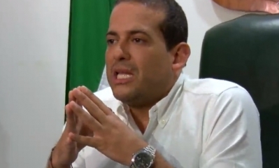 José Luis Camacho, presidente del Comité Cívico Pro Santa Cruz/Foto. Captura de pantalla