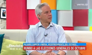 El vicepresidente Álvaro García Linera