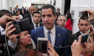 El opositor venezolano Juan Guaidó